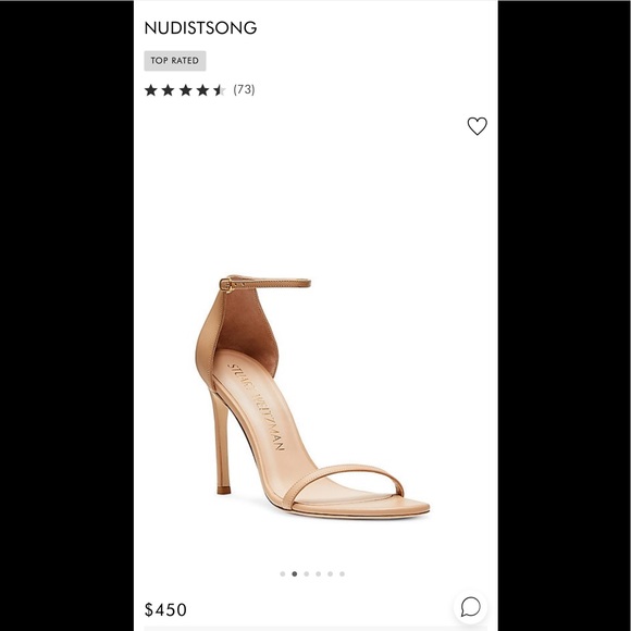 Stuart Weizman Nudesong Strap Sandal ❤️ - Picture 3 of 10